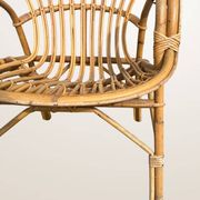 Basket chair in rattan