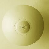 Luxo Norway disc ceiling light, 1970s