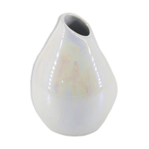 Vase en nacre blanche