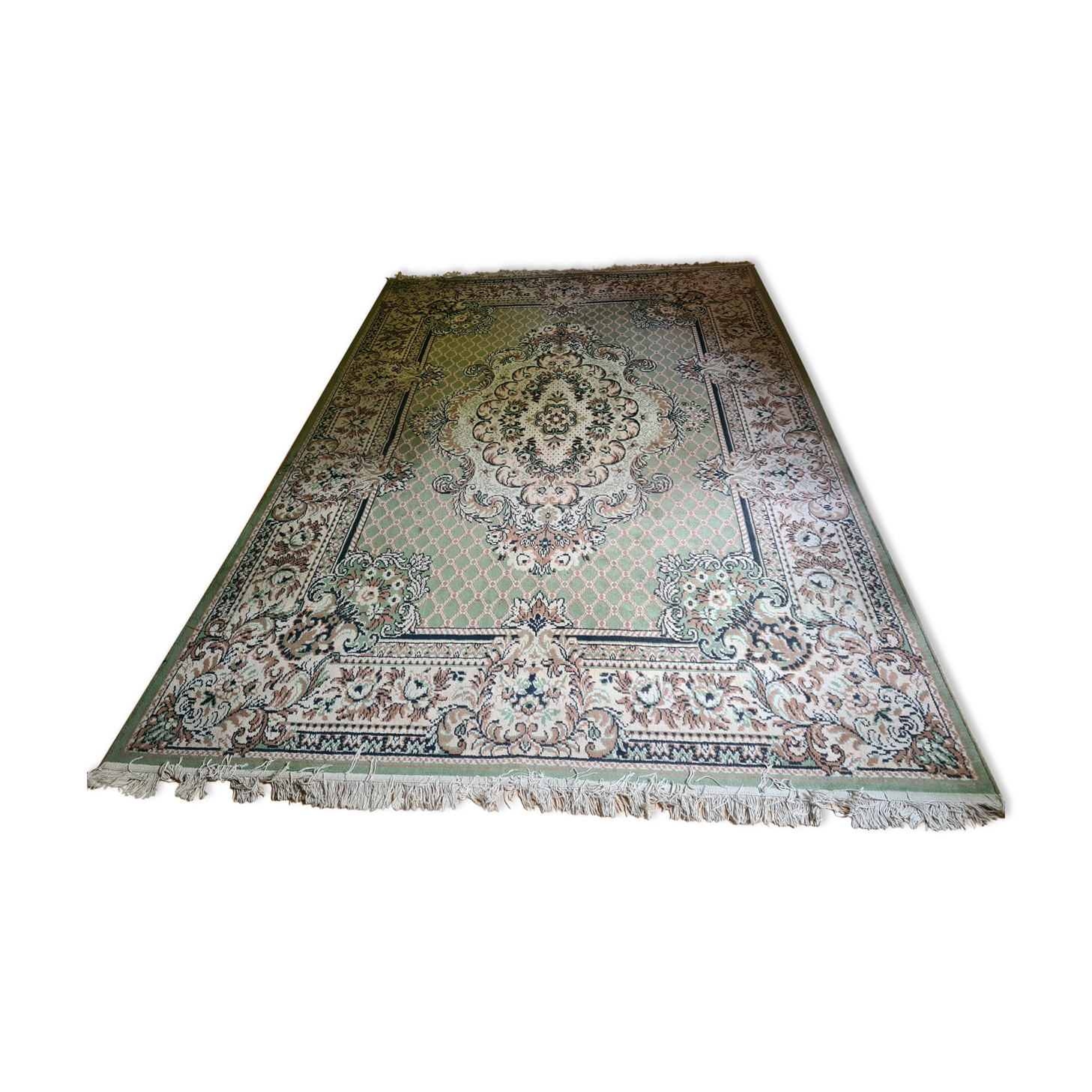 Vintage green carpet