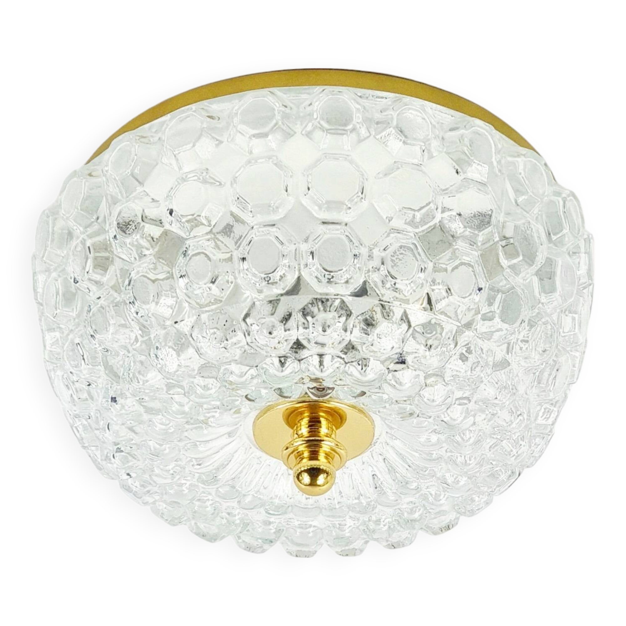 Mid-Century Bubble Glass Ceiling Light or Wall Light by Helena Tynell for Limburg, Germany, 1960s