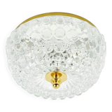 Mid-Century Bubble Glass Ceiling Light or Wall Light by Helena Tynell for Limburg, Germany, 1960s