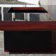 Signed coffee table (Jean Claude Mahey, 70s)