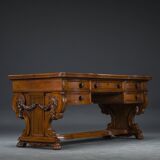 Vintage Neo-Renaissance Desk, 1920s