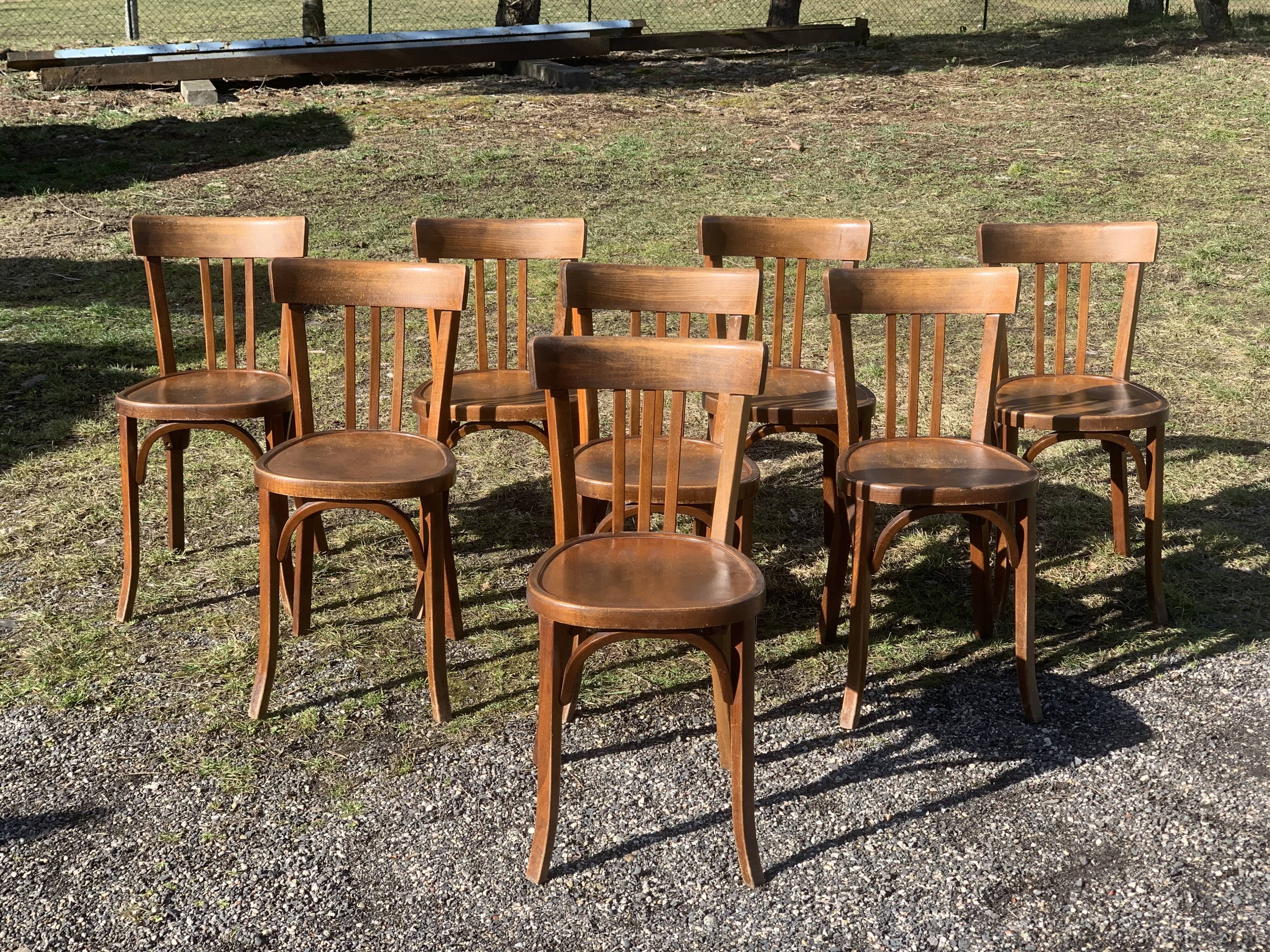 Chaises Baumann