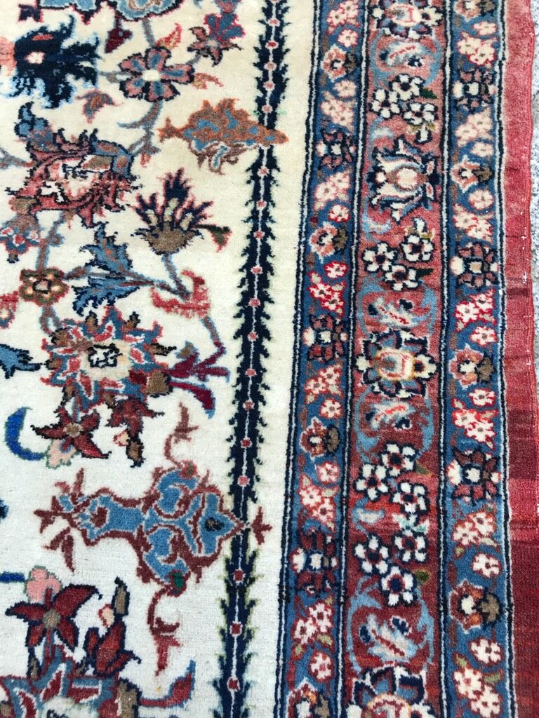 Handmade Isfahan persian carpet 104x150cm