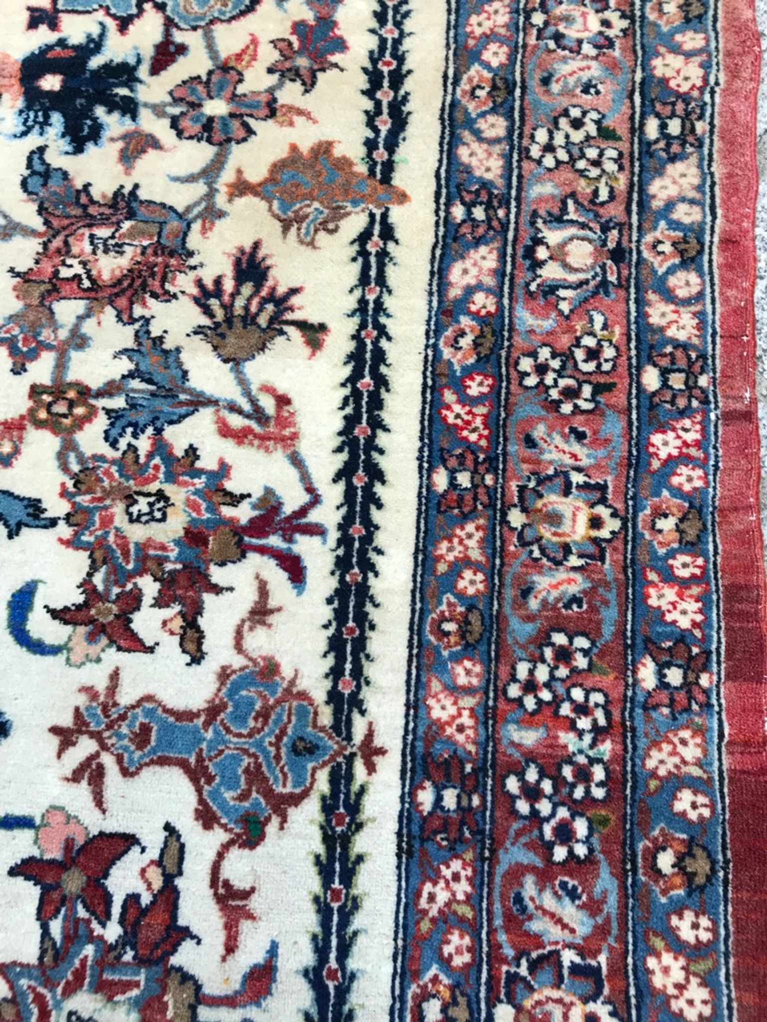 Handmade Isfahan persian carpet 104x150cm