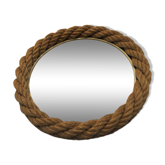 Round mirror string vintage 34cm diameter
