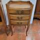 Paire tables de chevet en merisier