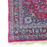 Antique Persian handmade wool rug