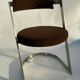 1970 stainless steel chair chrome style treck