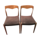 4 teak chairs Niels Otto moller