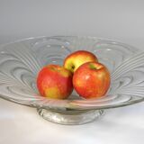 Glass fruit bowl - Czechoslovakia