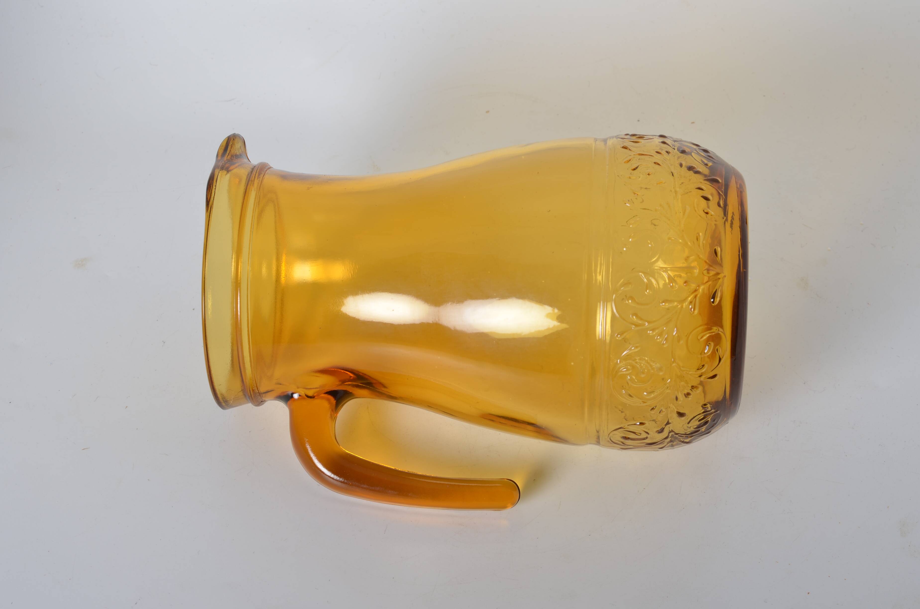 Italian amber carafe