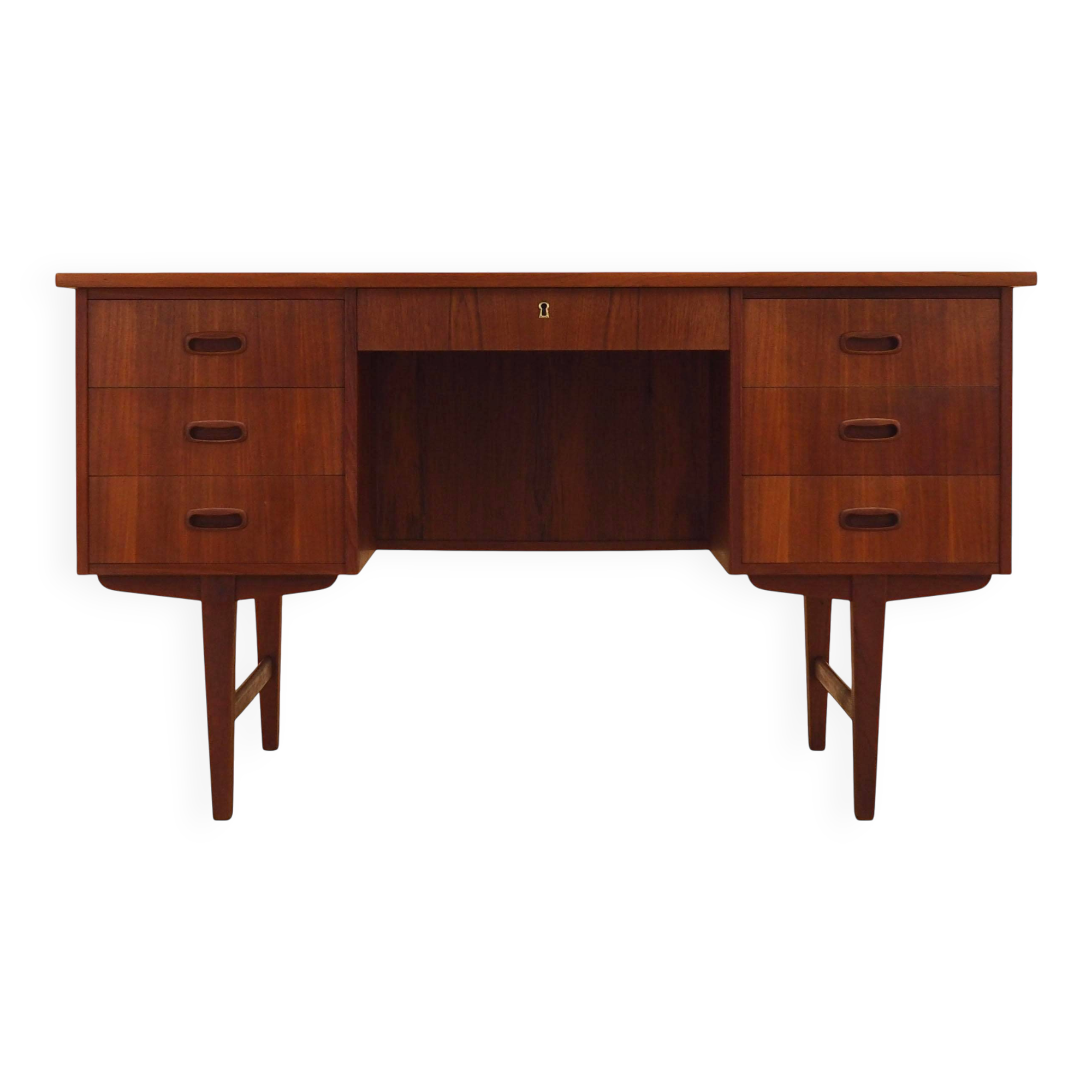 Teak desk, Danish design, 1970s, made in Denmark