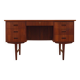 Teak desk, Danish design, 1970s, made in Denmark