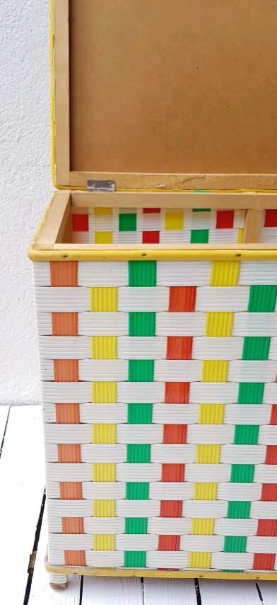 Colorful storage box 60s