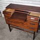Vintage Scandinavian secretary Arne Wahl Iversen 1960 rosewood