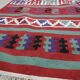 Berber carpet multicoloured wool 188 x 104 cm