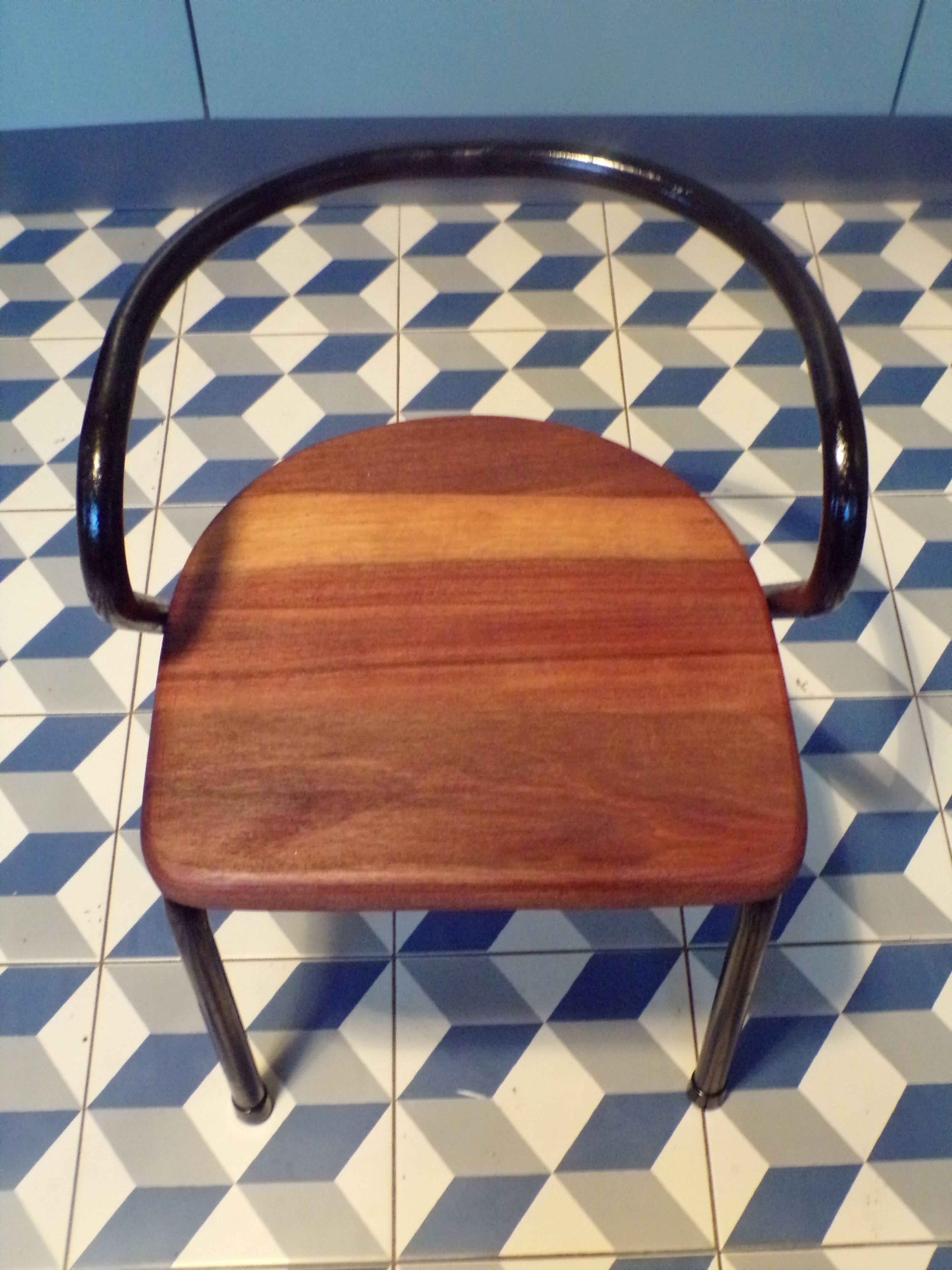Children's chair by Jacques Hitier model 300 in Mullca edition