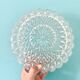 Holophane glass ceiling light - Ø 25 cm - H 9.5 cm