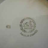 Old plate presentation dish st amand antique french dish plate 30s