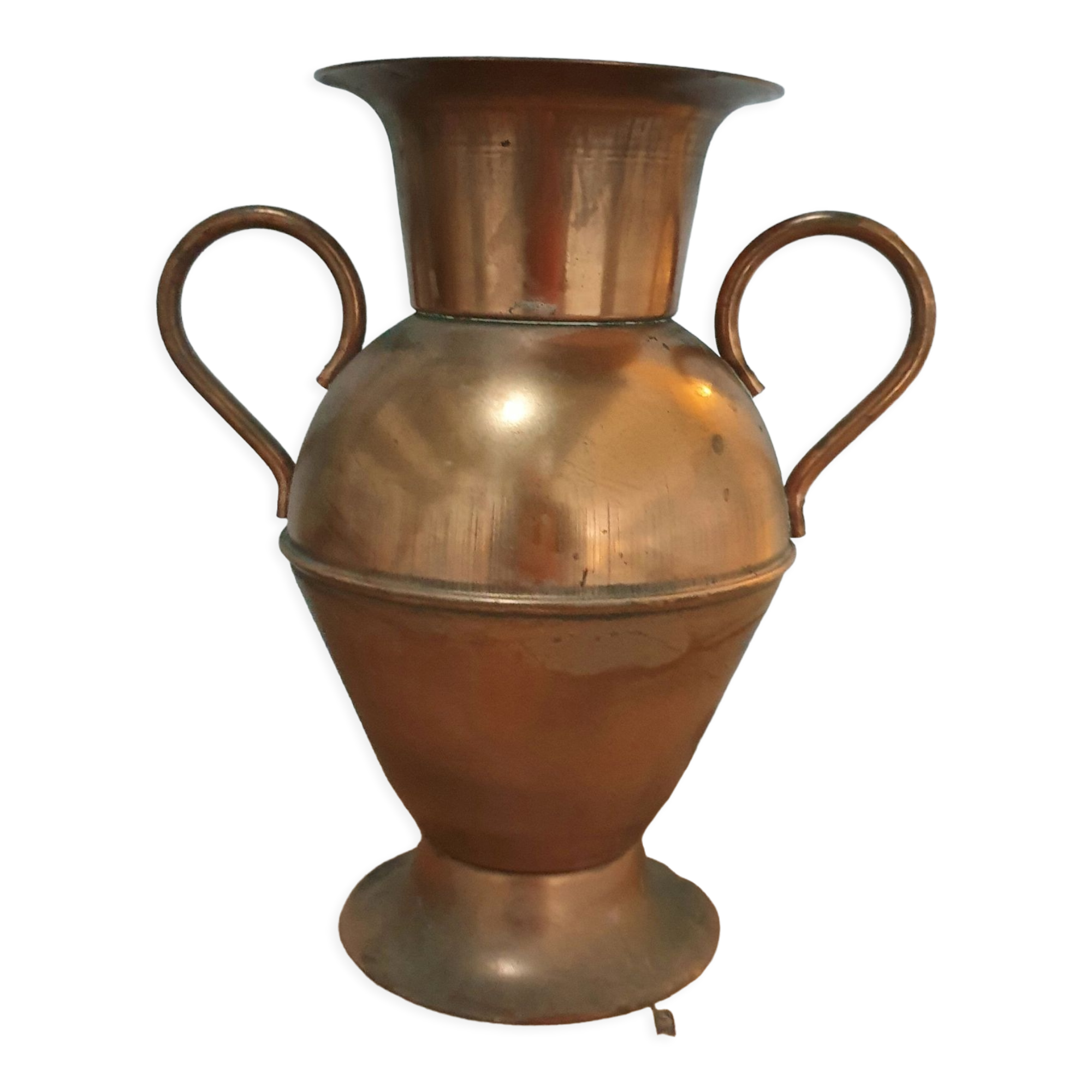 Copper amphora