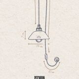 PITCHOUN - Red terracotta - Portable lamp