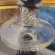 Vase verre italien 70's