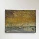 Tableau abstrait sur toile, technique mixte vers 1970