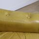 Scandinavian leather and beech armchair, 1960