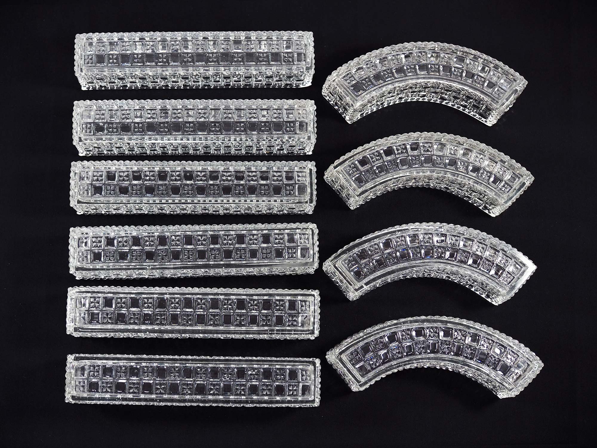 Art Deco Val St. Lambert Centre de Table Cristal-Circa 1930s