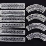 Art Deco Val St. Lambert Centre de Table Cristal-Circa 1930s