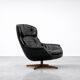 Vintage Mid-Century Scandinavian Modern Swivel Lounge Chair by Selig