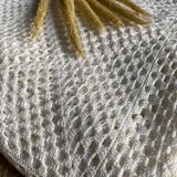 Vintage crochet bed top