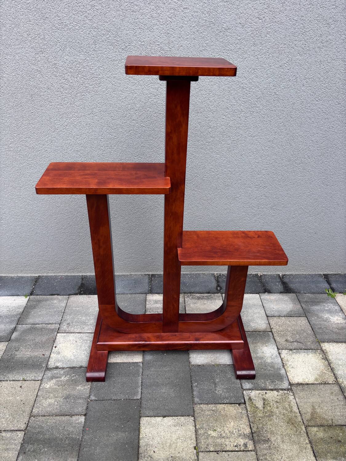 Art deco flower stand