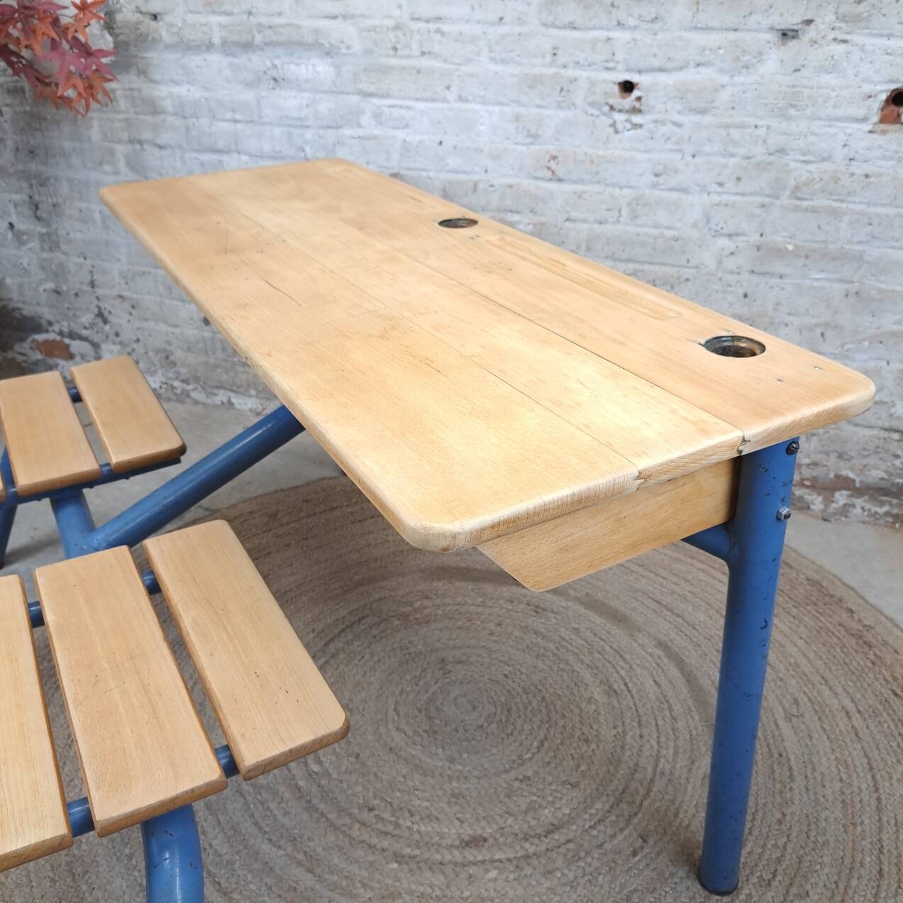 Bureau double ecolier