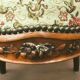 Pair of Napoleon III chairs in 19th century carved mahogany