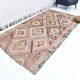 Tapis Kilim Tribal Rouge et Marron 5x9 157x279Cm