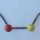 Wall-mounted coat rack, vintage