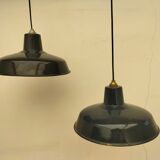 Pair of antique lamps