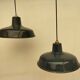 Pair of antique lamps