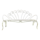Banc en fer forgé
