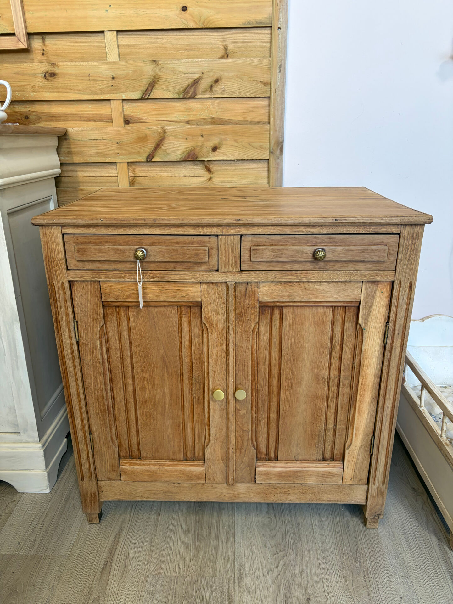 Small raw wood buffet