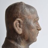 Doctor Edvard Beneš Ceramic Bust, circa 1950's