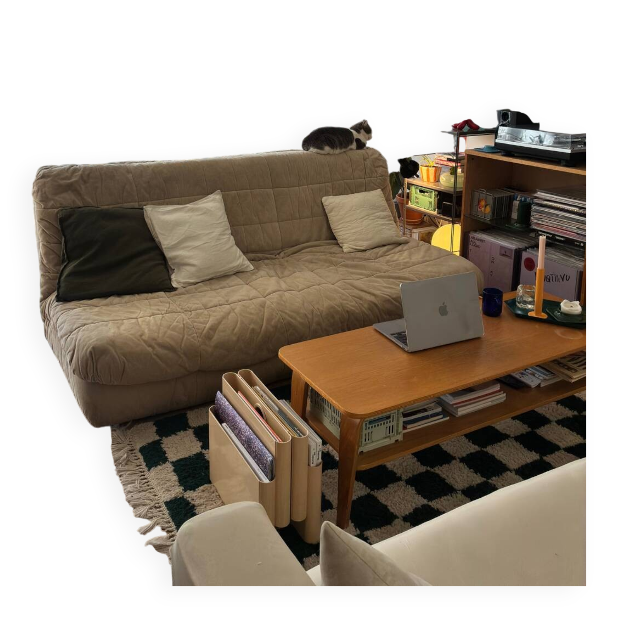 Sofa bed Gao Cinna / Ligne Roset - Click-clack