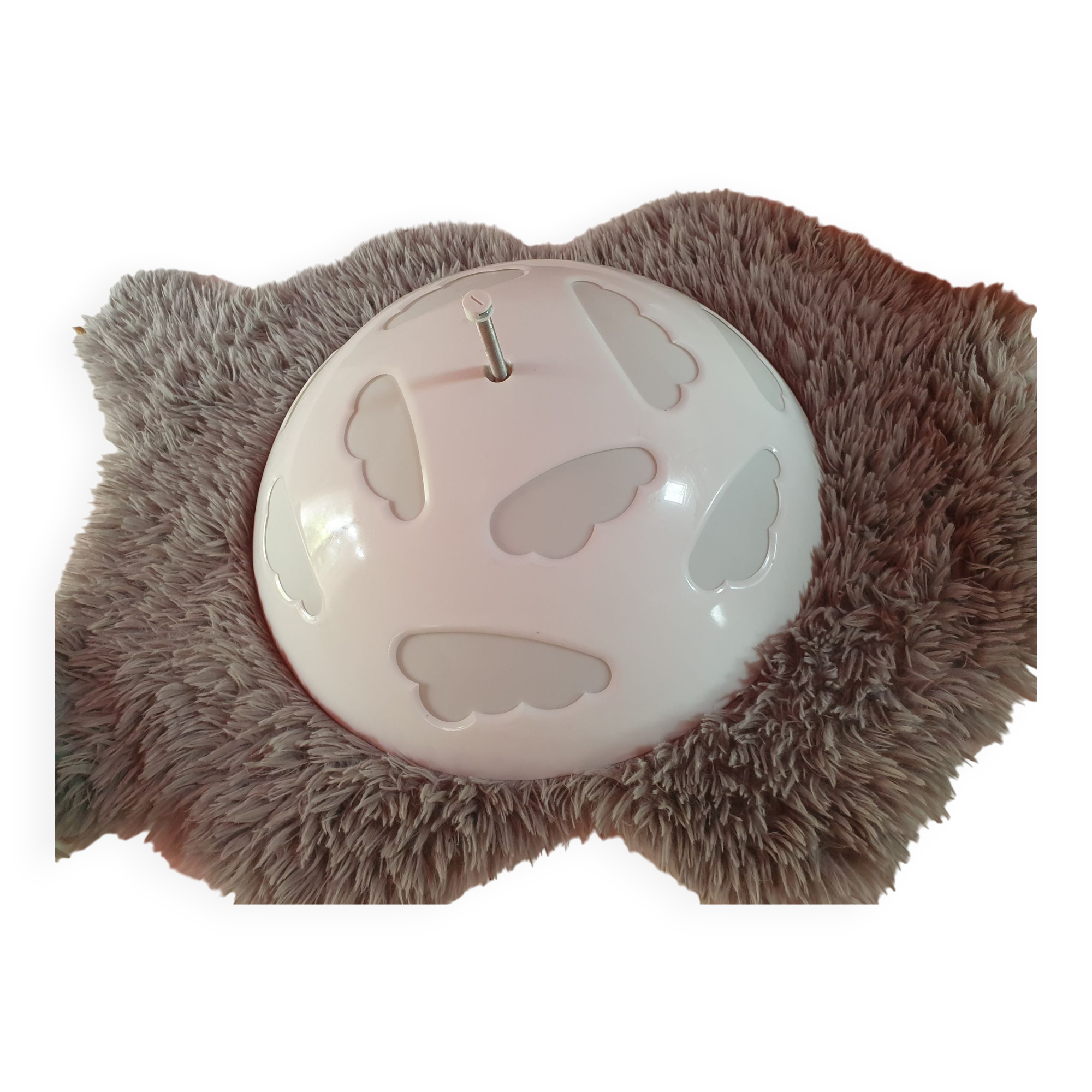 suspension lamp ceiling lamp ikea SKOJIG cloud white by Henrik Preutz for Ikea 1990