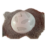 suspension lamp ceiling lamp ikea SKOJIG cloud white by Henrik Preutz for Ikea 1990