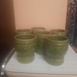 6 ceramic cups
