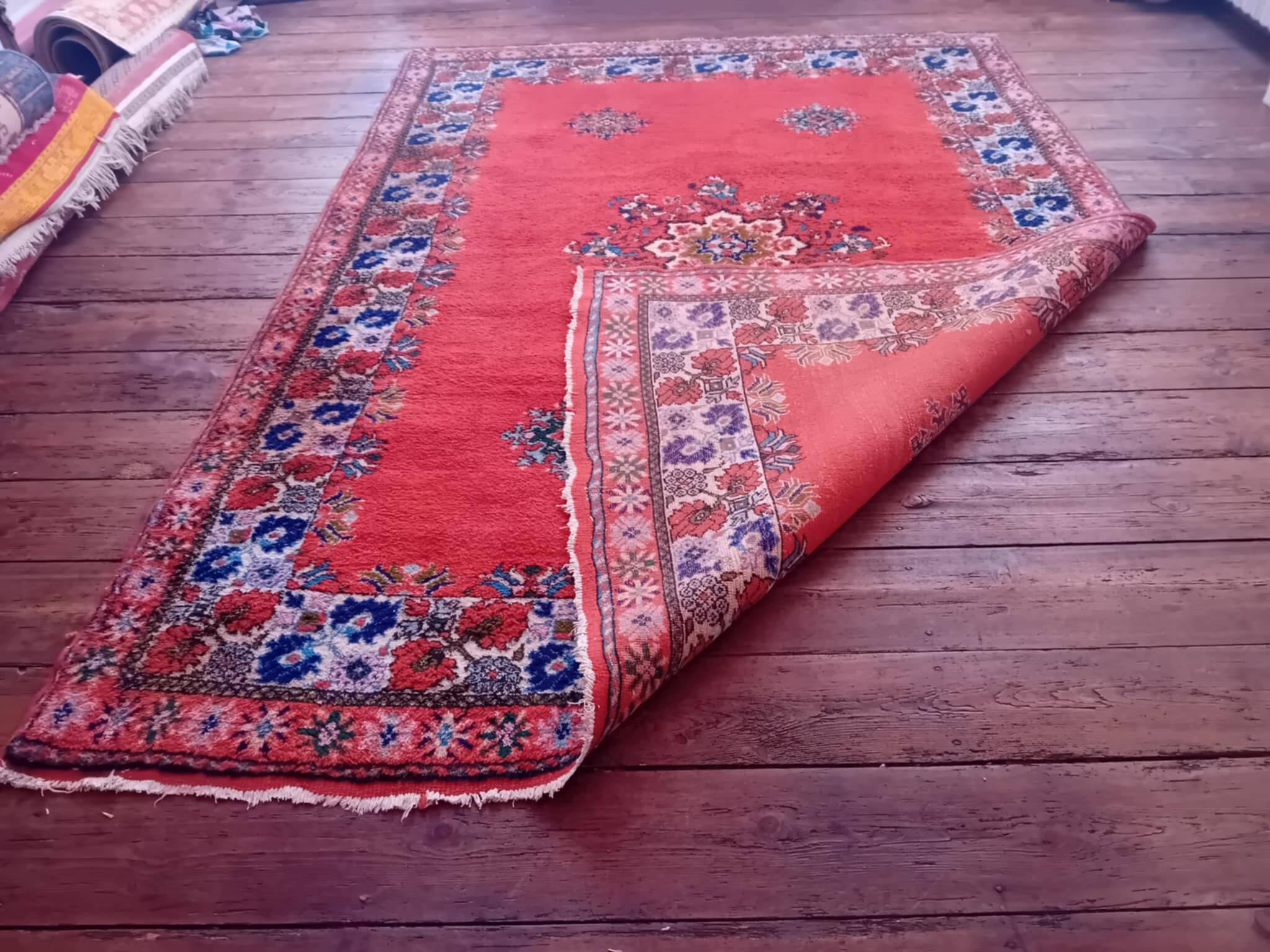 Handmade Berber Rabat rug 271x198cm